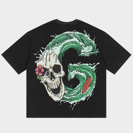 Godspeed Surfs Up T-shirt Black