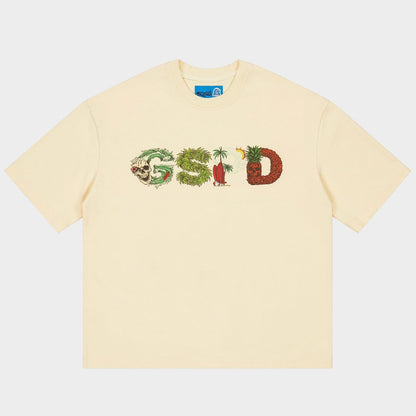 Godspeed Surfs Up T-shirt Bone