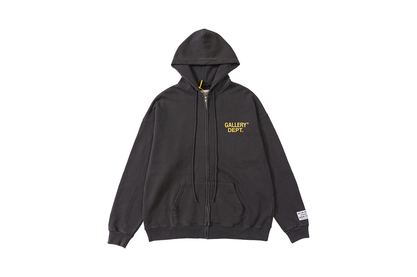 Artist Logo Full-Zip Hoodie – Black