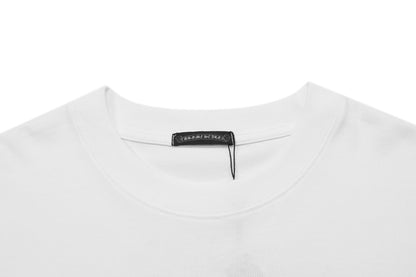 Chrome Hearts Firework Rhinestone Crew Neck T-shirt 2623
