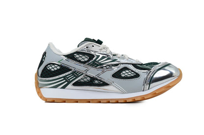 Bottega Veneta Orbit 'Dark Green Silver'
