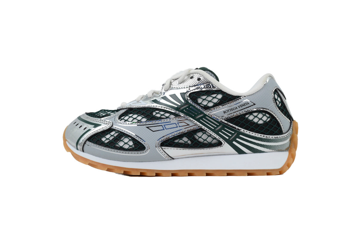 Bottega Veneta Orbit 'Dark Green Silver'