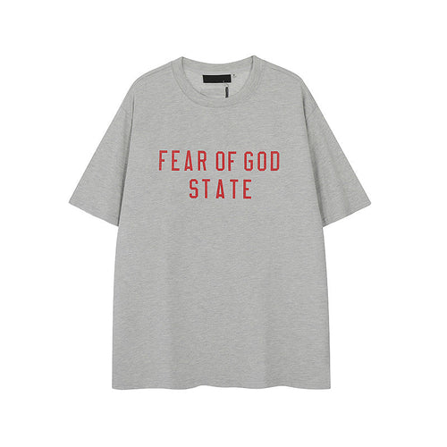 FW24 STATE T-Shirt / Shorts / Set - Set Gray