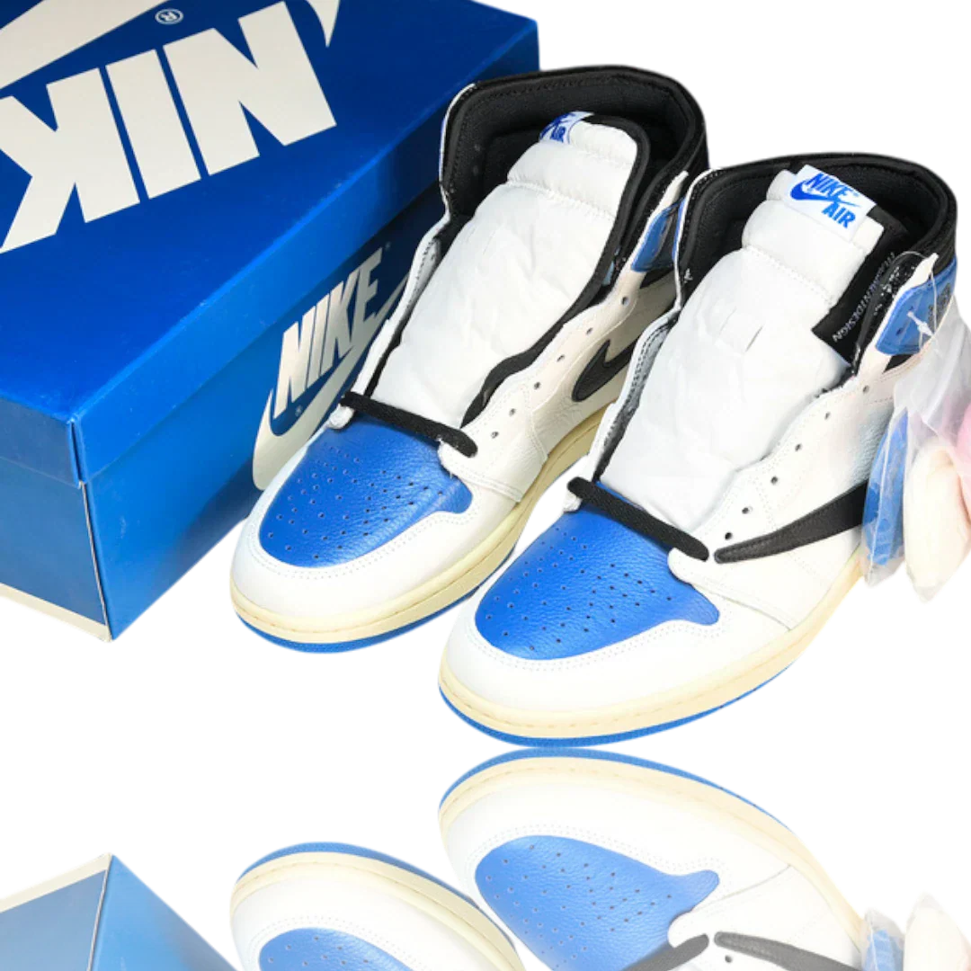 Travis Scott x AJ1 High x Fragment ‘Military Blue'