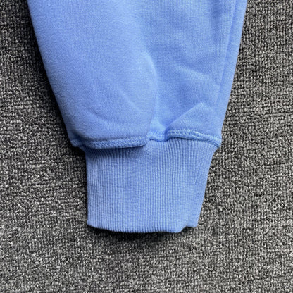 CORTEIZ ALCATRAZ HOODIE BABY BLU