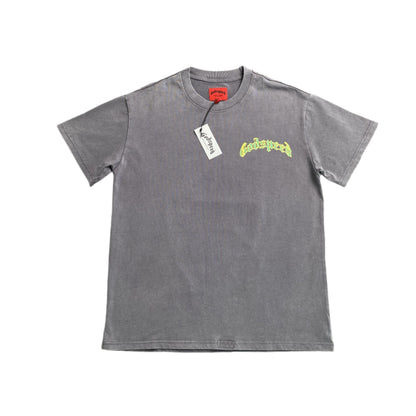GODSPEED BALACLAVA SZN T-SHIRT WASHED GREY