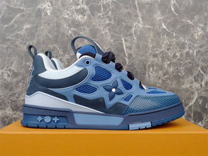 LOUIS VUITTON LV SKATE SNEAKER BLUE