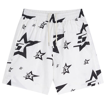 Sp5der Star Pattern Shorts