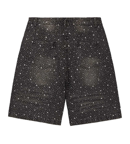 Vale Forever Rainstorm Jorts Black