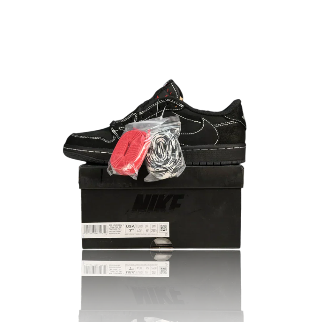 Travis Scott x AJ1 Low OG SP 'Black Phantom'