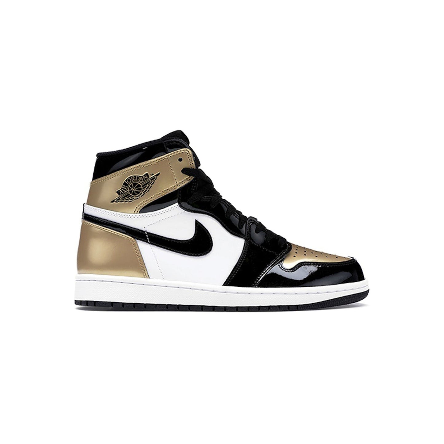 Jordan 1 Retro High NRG Patent Gold Toe