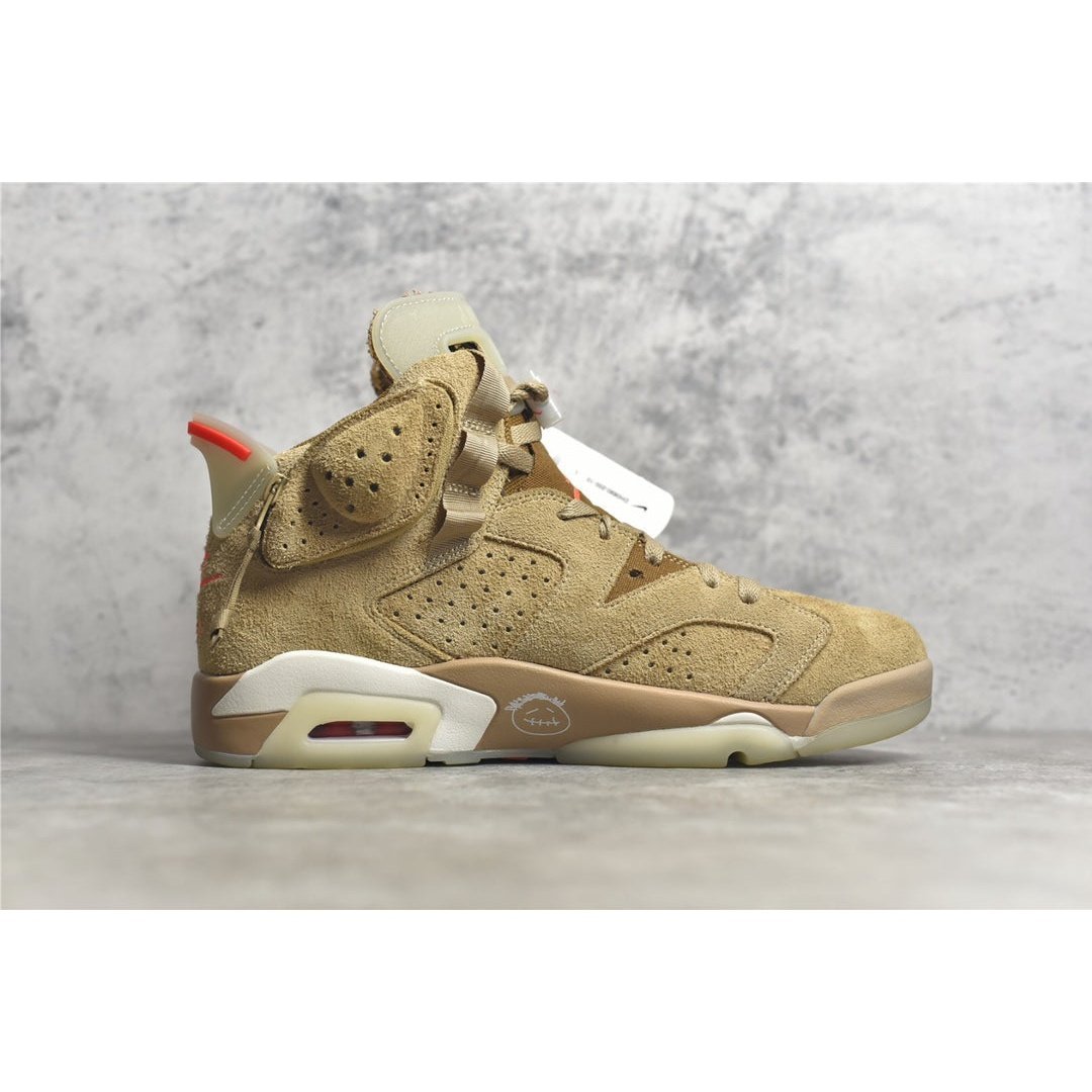 JORDAN 6 x TRAVIS SCOTT BRITISH KHAKI