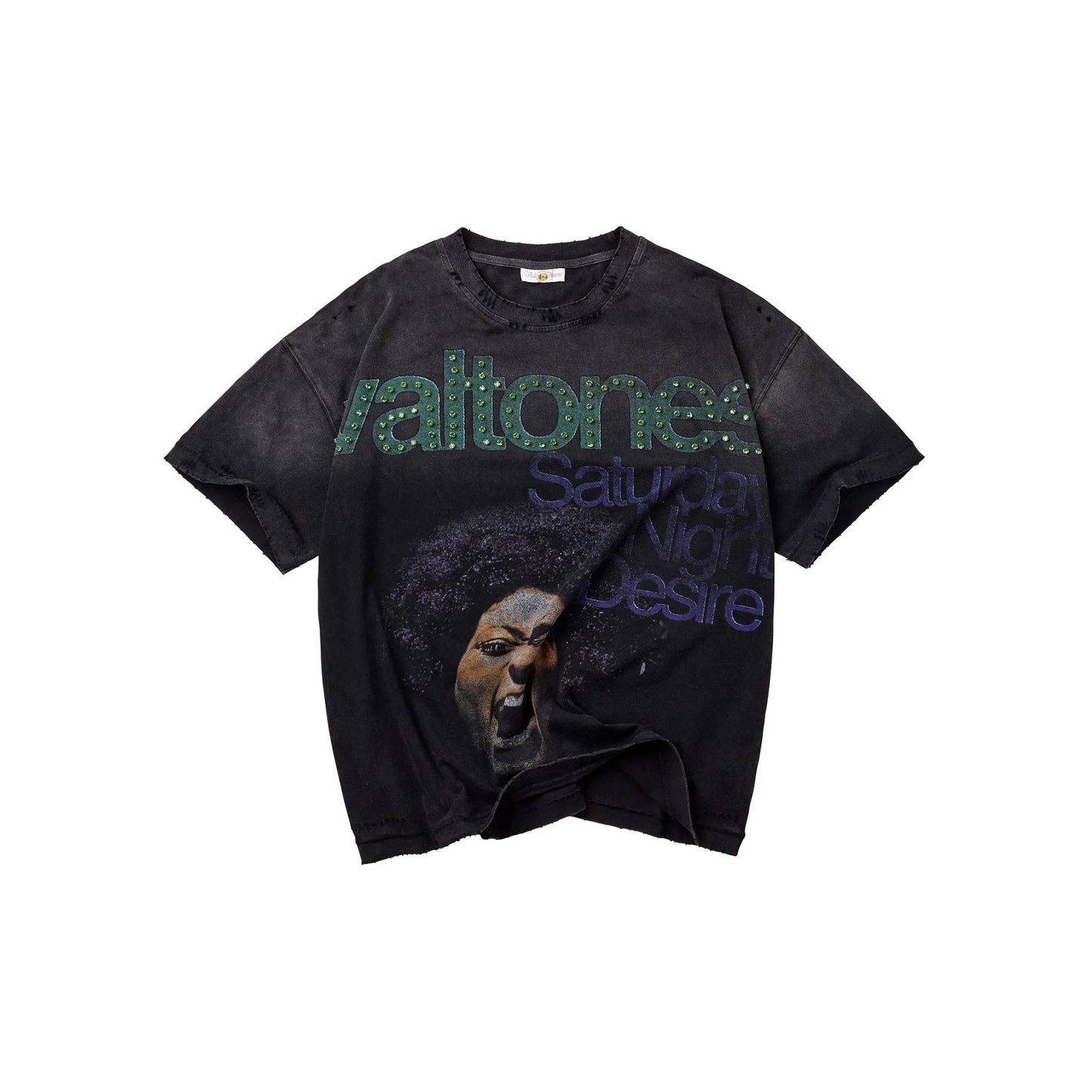 Vale Forever Saturday Bling Tee Black
